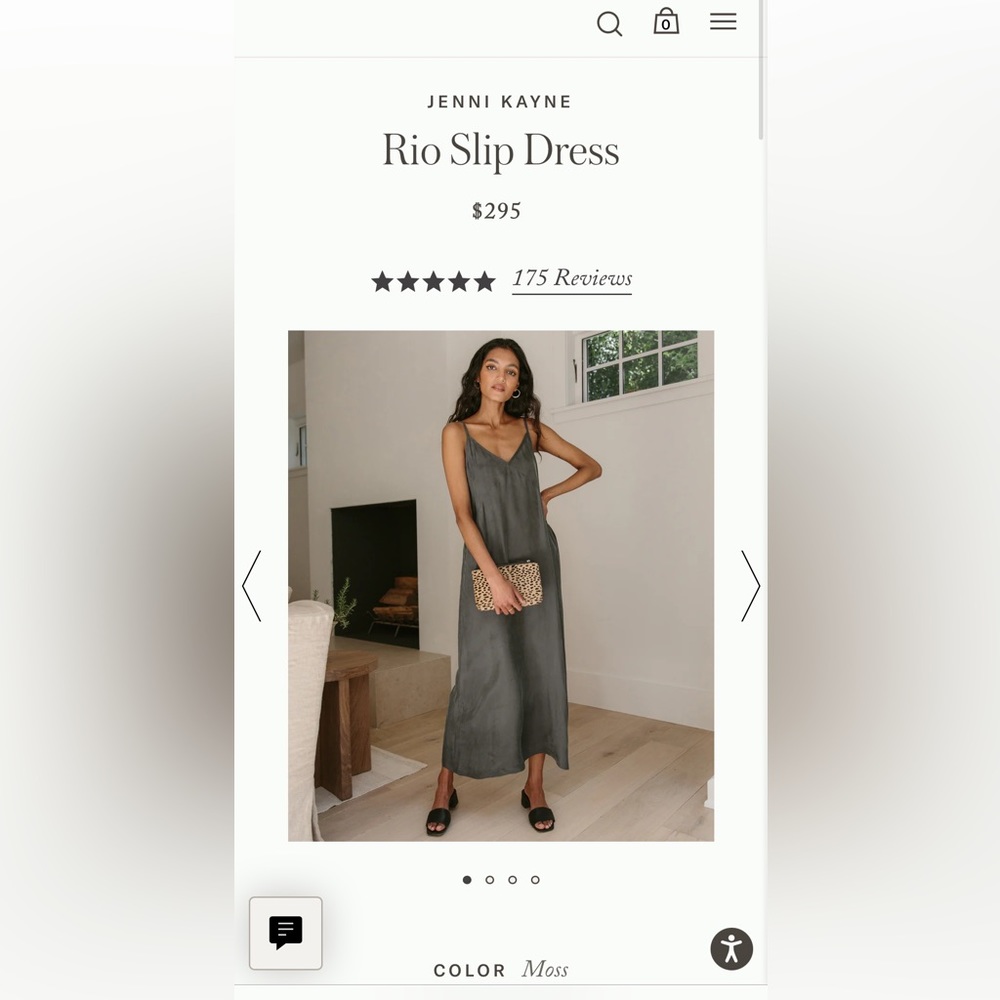 Rio slip dress
